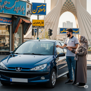 اجاره خودرو رهنورد کرایه اتومبیل با قیمت رقابتی مشهد قاسم‌ آباد